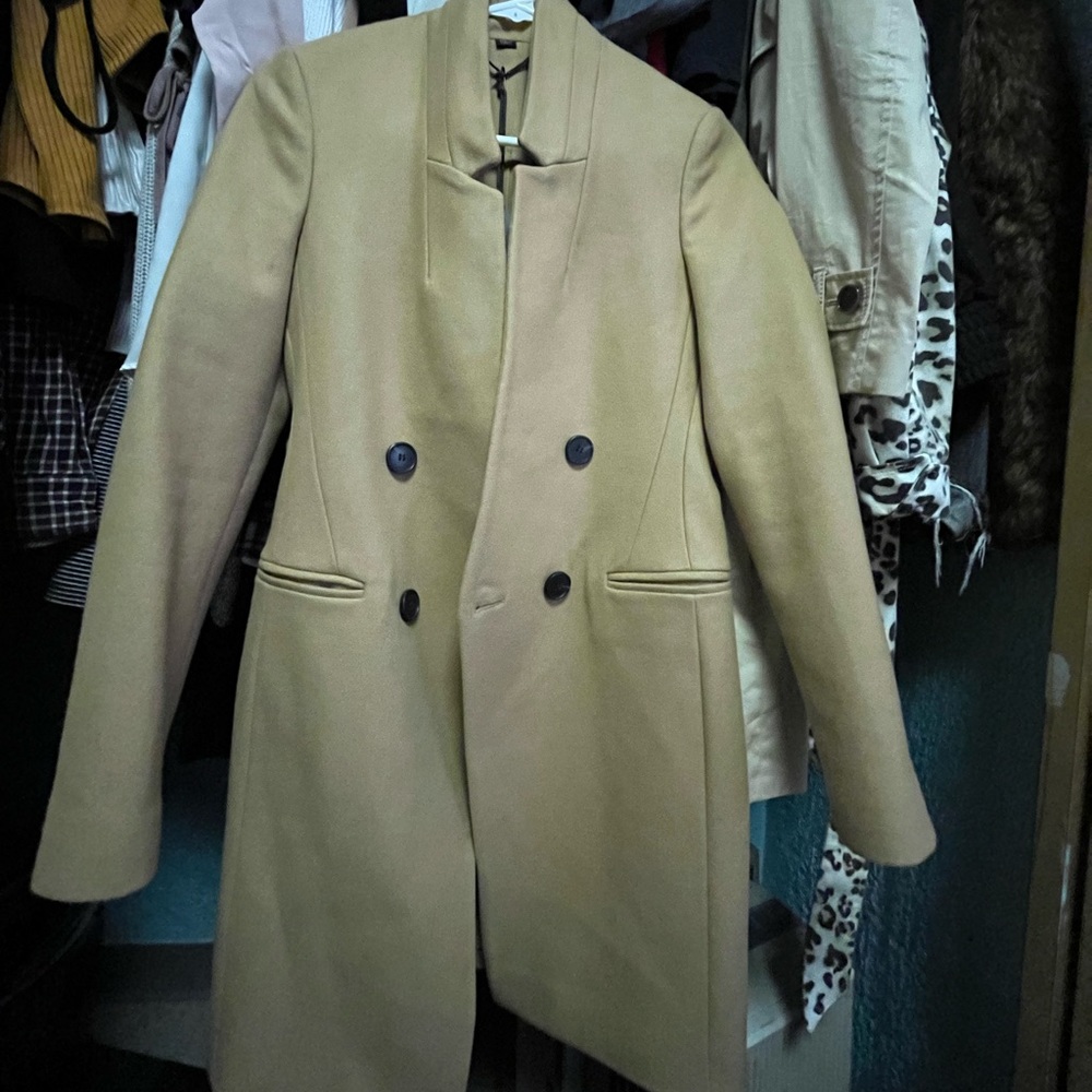 Cashmere camel brown coat from ALLSAINTS